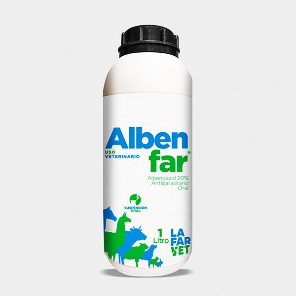 ALBENFAR 20 % FRASCO X 1000 ML SUSPENSIÓN